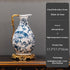 Cloud Embroidery Water Jar Vase