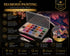 Open 28 compartment diamond painting storage box filled with sorted diamond colors, with pen and tweezers